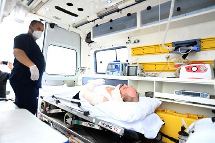 التكفل بالمصابين-حرائق الغابات