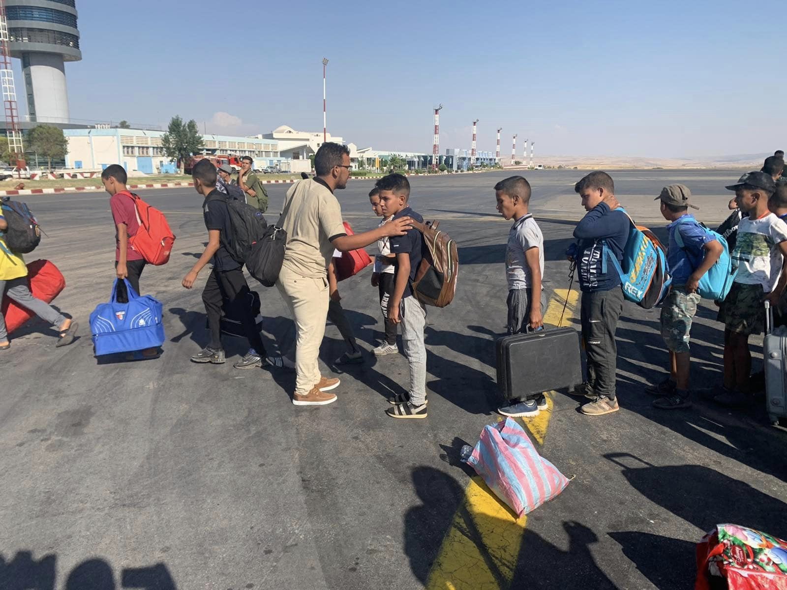 أطفال-الصحراء الغربية-عطلة صيفية