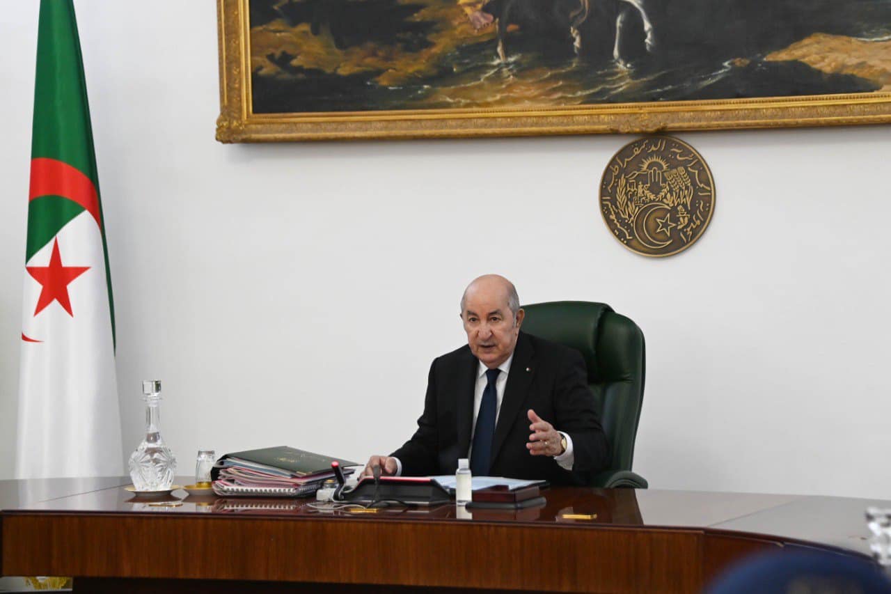 Abdelmadjid Tebboune, président de la République