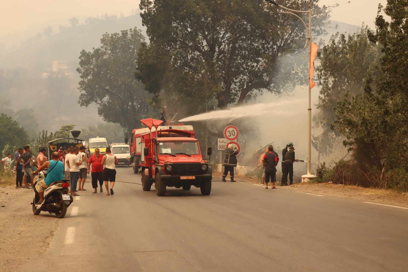 الحرائق بولاية جيجل