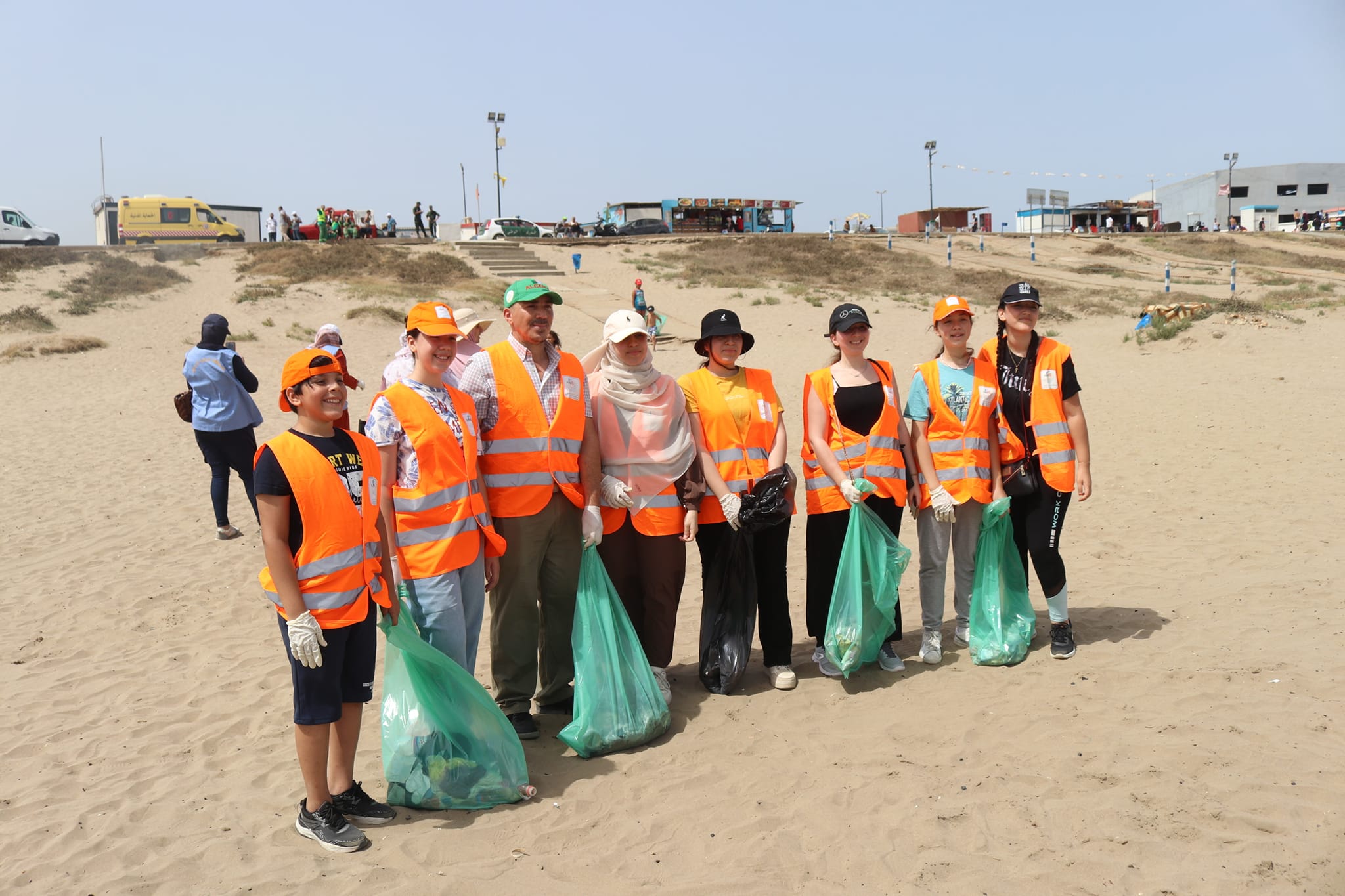 حملة تنظيف الشواطئ