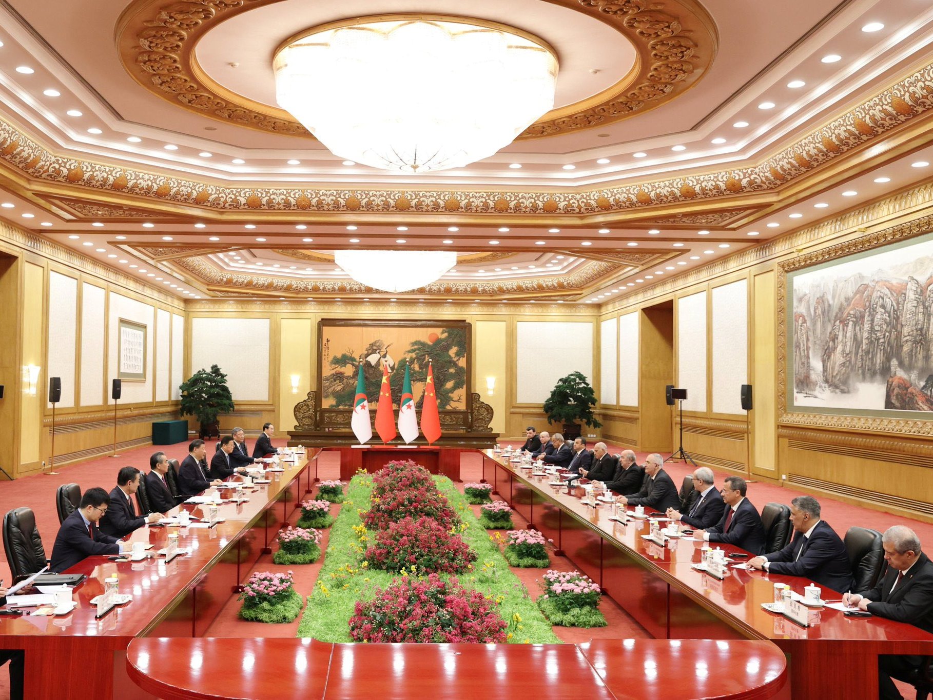 الجزائر الصين