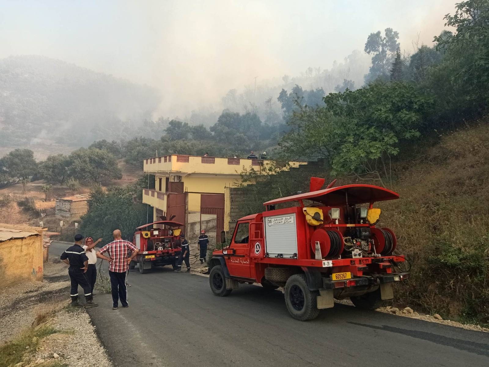 Protection civile-incendie.25.07.2023