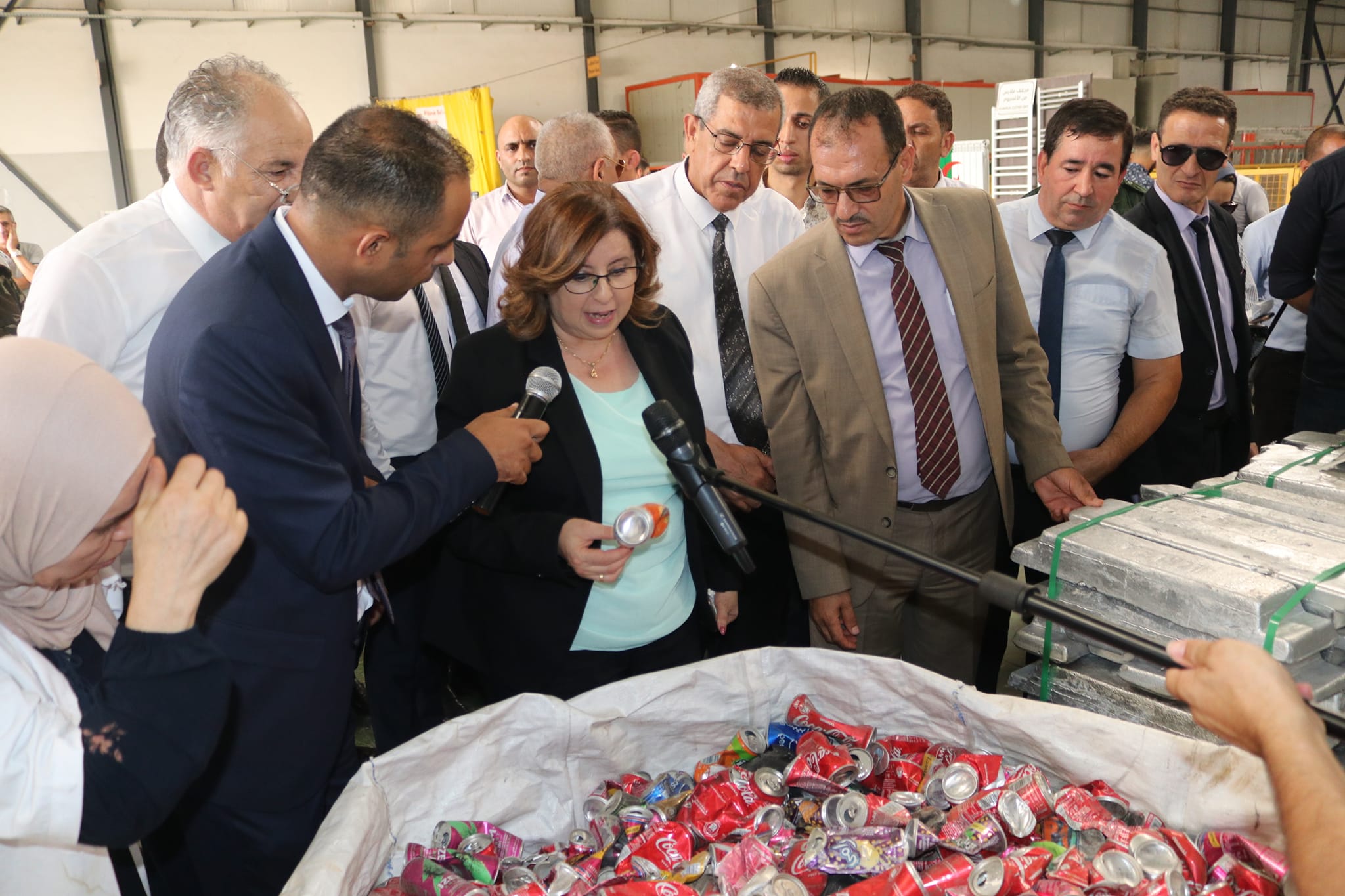 وزيرة البيئة-البليدة-رسكلة النفايات