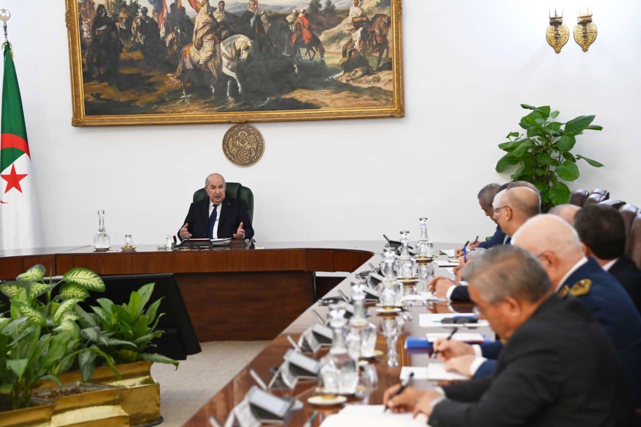 مراسم تنصيب المجلس الأعلى لضبط الواردات.