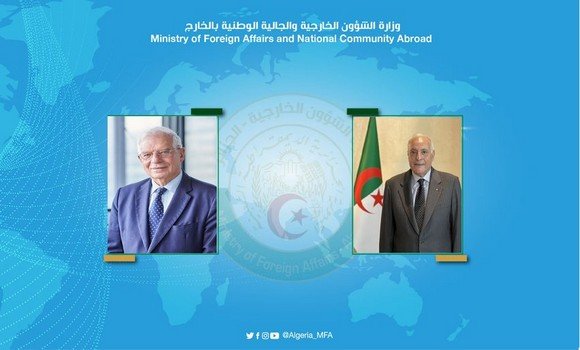 عطاف يبحث مع جوزيف بوريل تطورات الوضع في النيجر