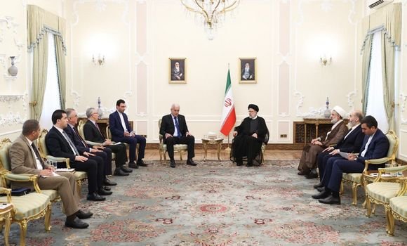 بوغالي يستقبل بطهران من طرف الرئيس الإيراني