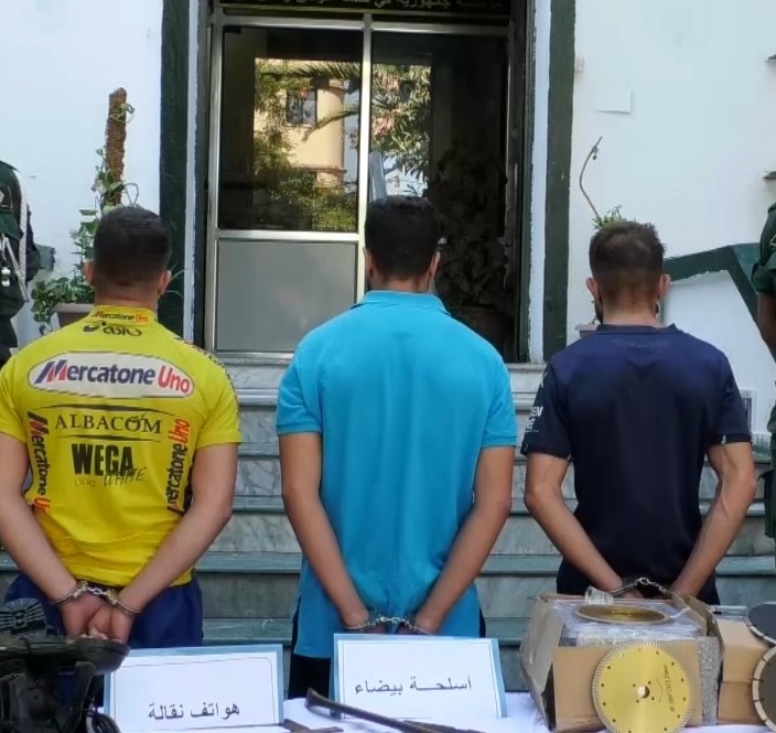 شبكة إجرامية تحترف السطو على المصانع بسيدي موسى