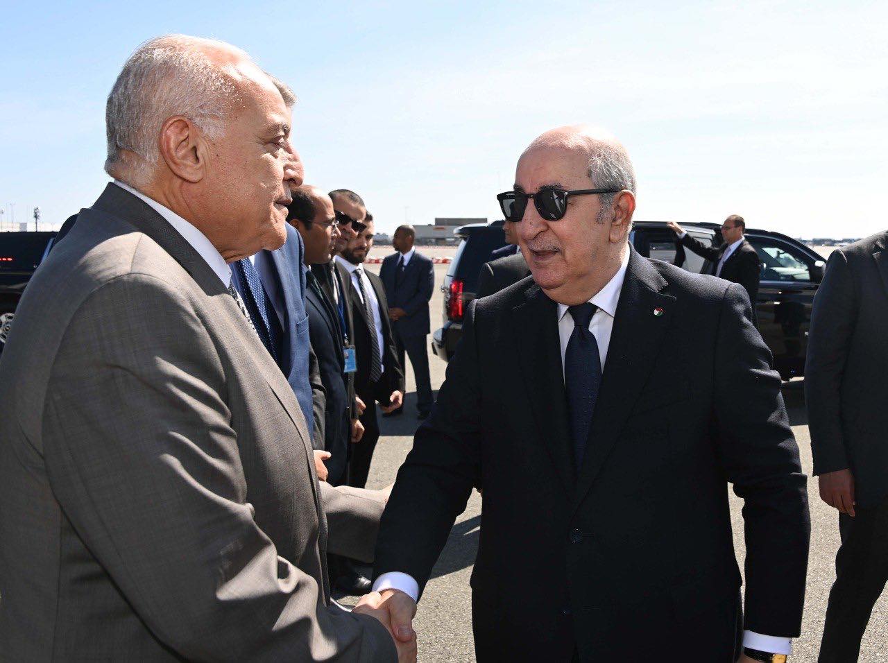 رئيس الجمهورية يغادر نيويورك