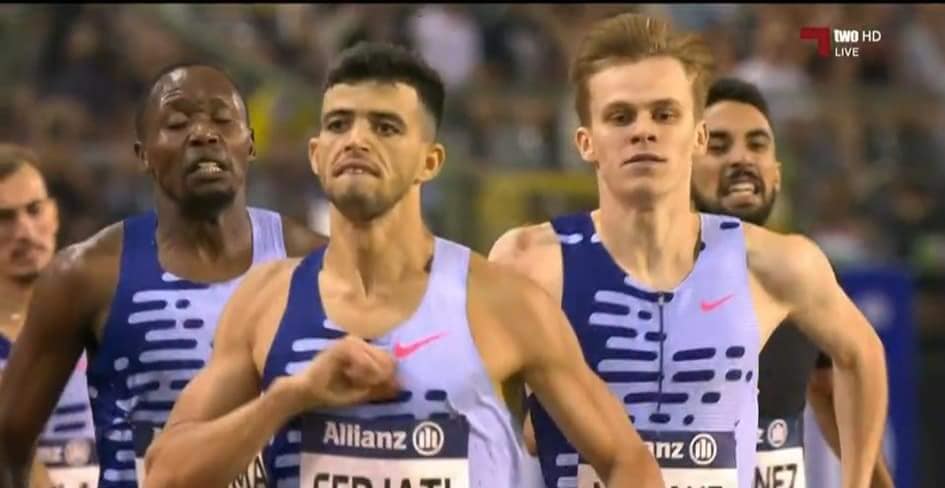 الجزائري سجاتي يفوز ب 800 متر