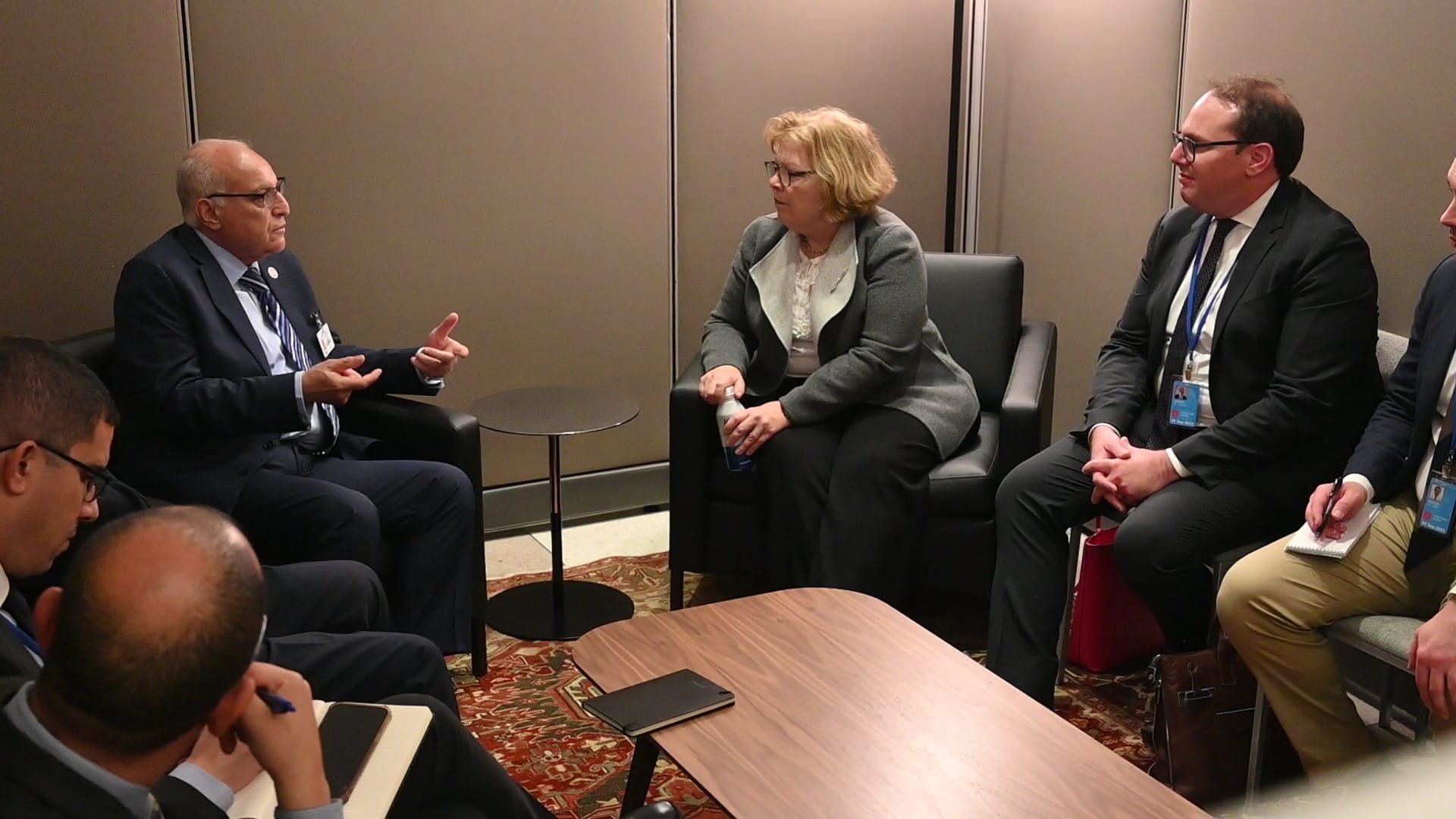 عطاف يستقبل وفدا دبلوماسيا أمريكيا هاما في نيويورك