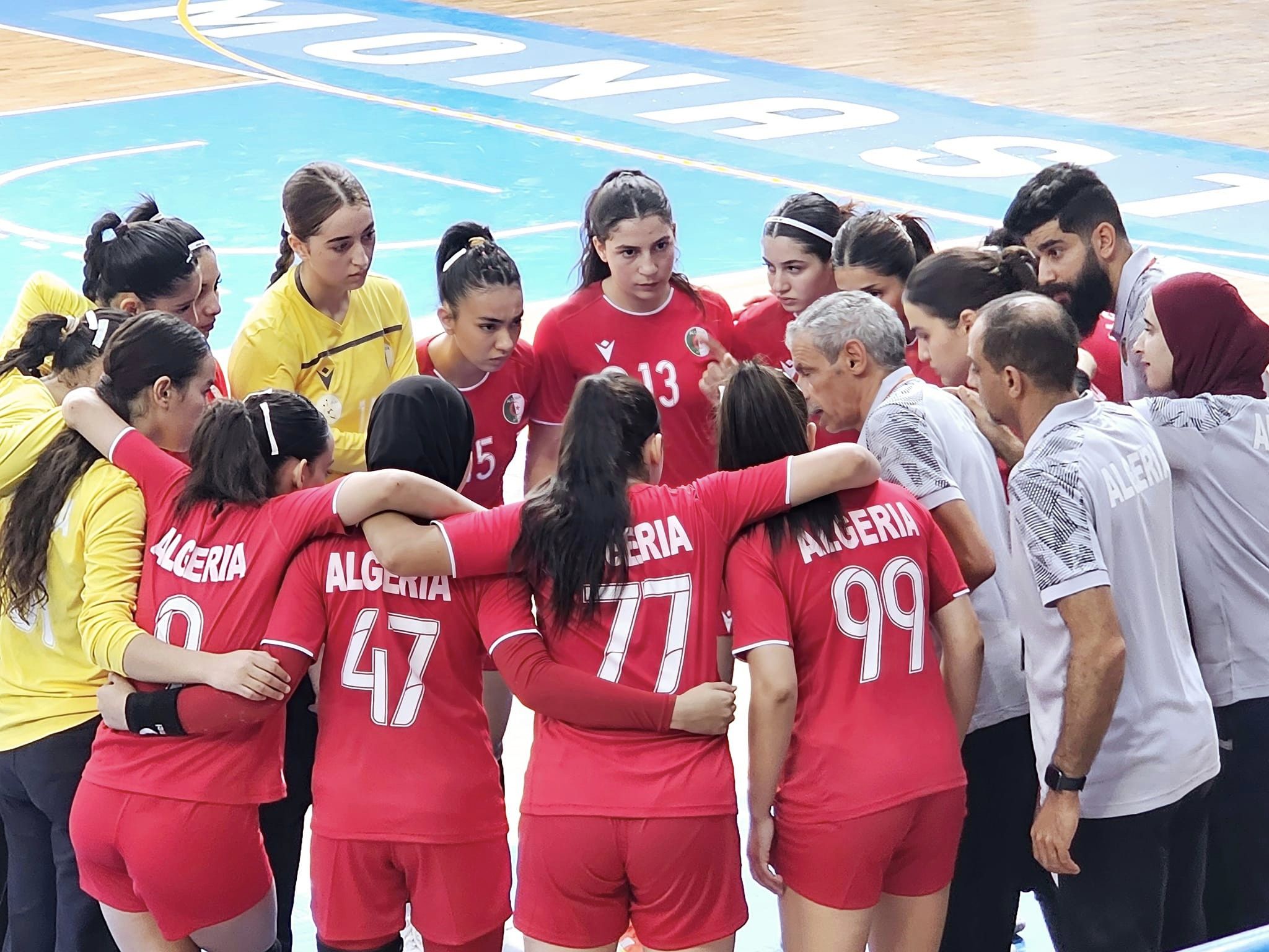 فوز الجزائر على مدغشقر 21-13