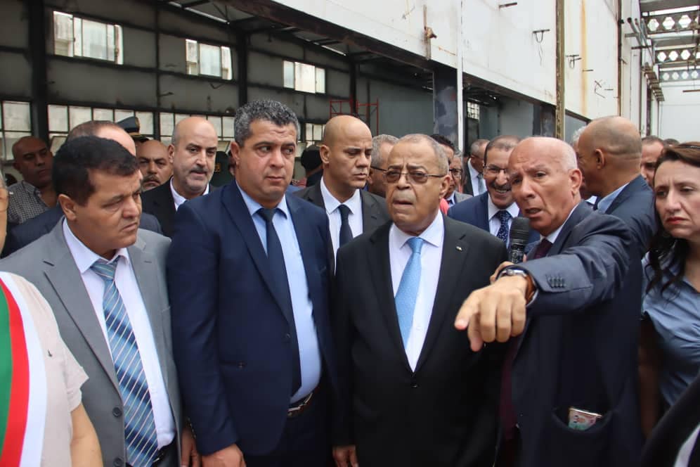 مشروع انجاز مصنع  تحويل الخضر والفواكه وزيت الزيتون بالأشواط ببلدية الطاهير