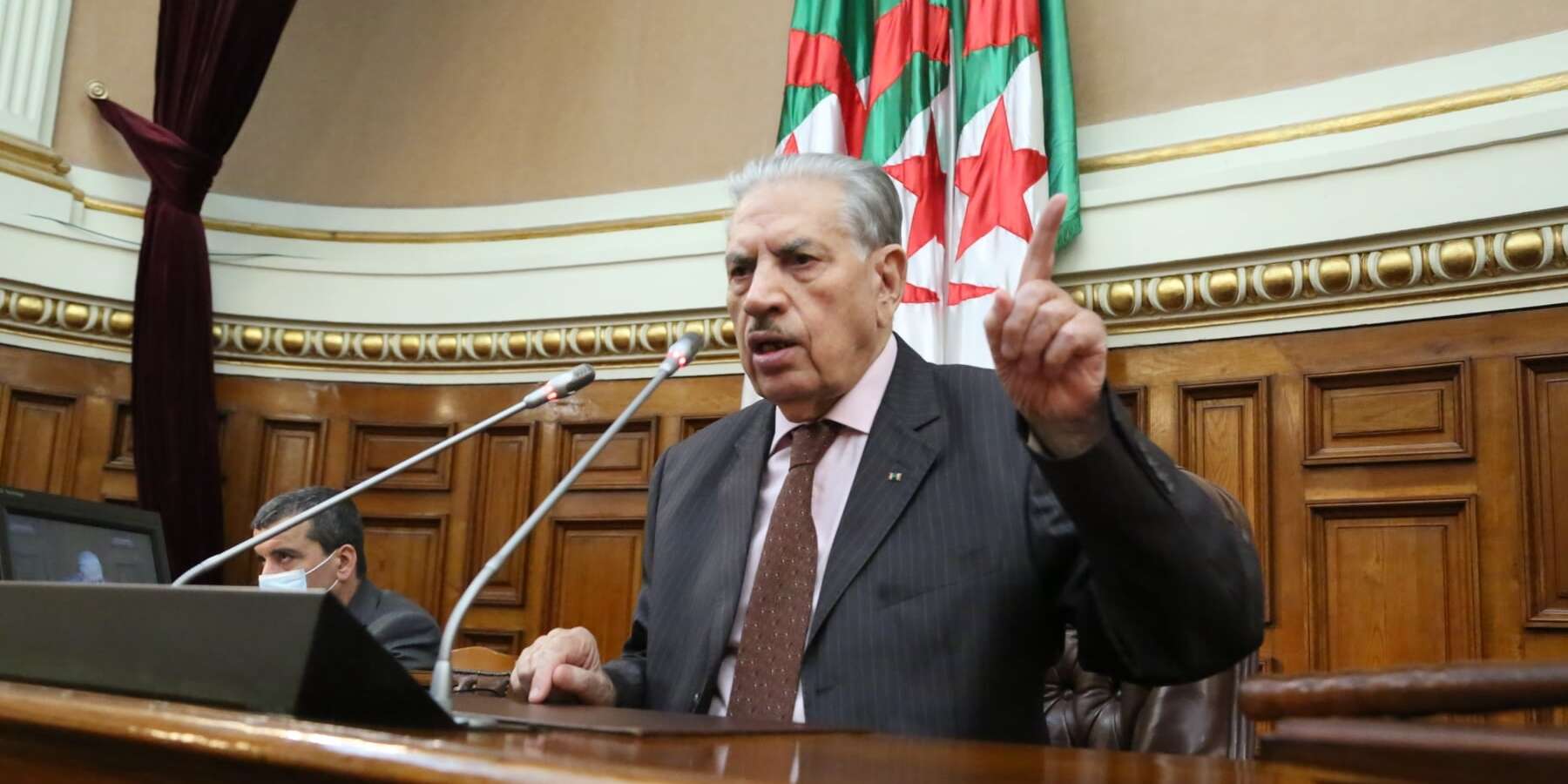 السيد قوجيل يدعو إلى تمتين الجبهة الداخلية تجسيدا لمبادرة رئيس الجمهورية 