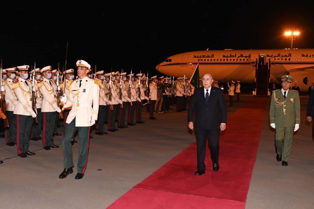 رئيس الجمهورية يعود إلى أرض الوطن
