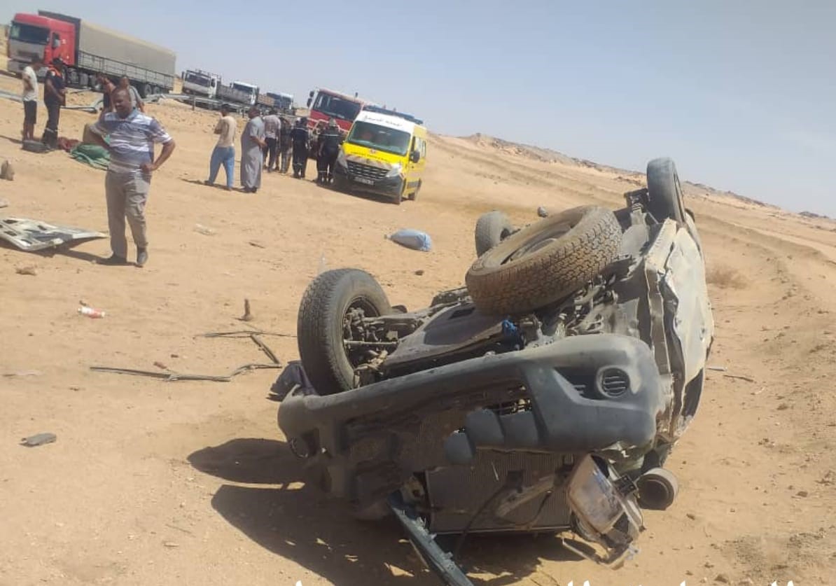 حادث مرور بعين امقل