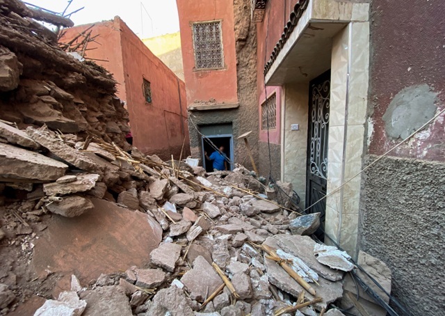 زلزال المغرب