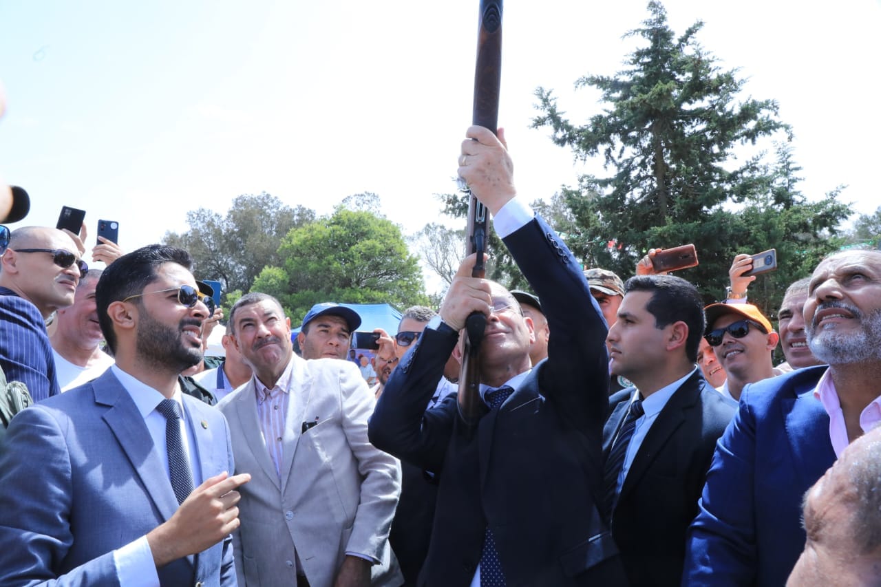 هني يشرف على افتتاح موسم الصيد البري