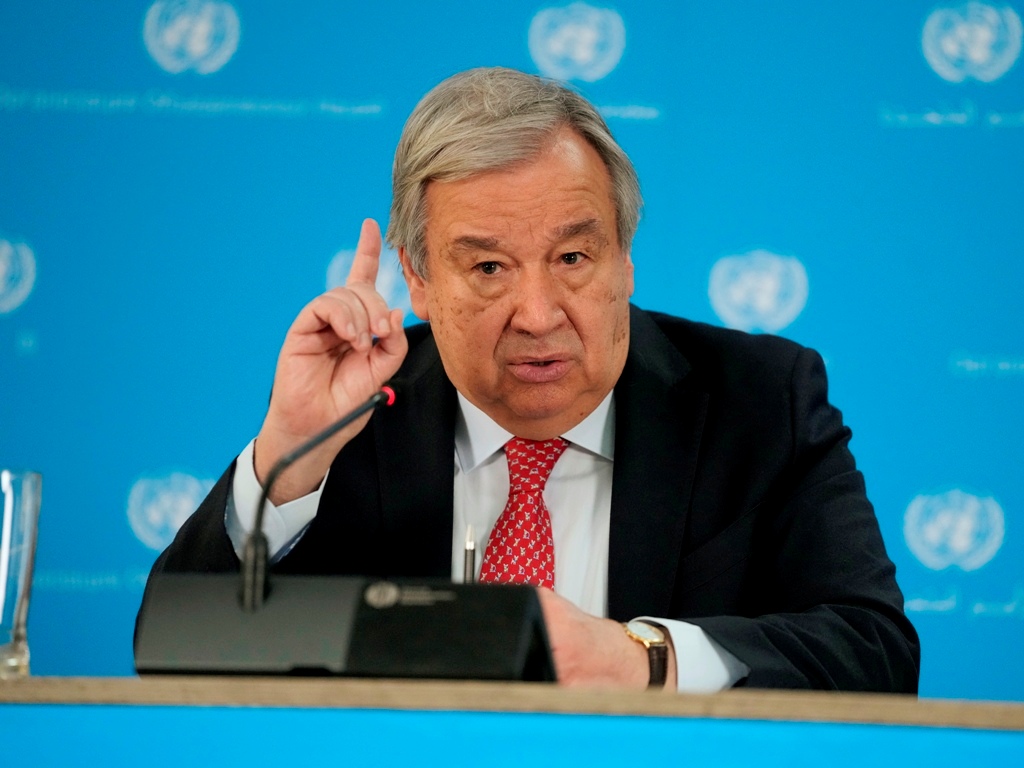 Antonio Guterres, SG de l'ONU