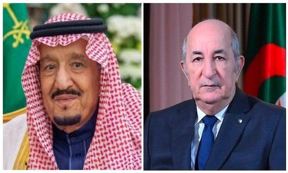 الجزائر تعرب عن مساندتها التامة لترشح المملكة العربية السعودية لاستضافة كأس العالم لكرة القدم 2034 الجزائر تعرب عن مساندتها التامة لترشح المملكة العربية السعودية لاستضافة كأس العالم لكرة القدم 2034