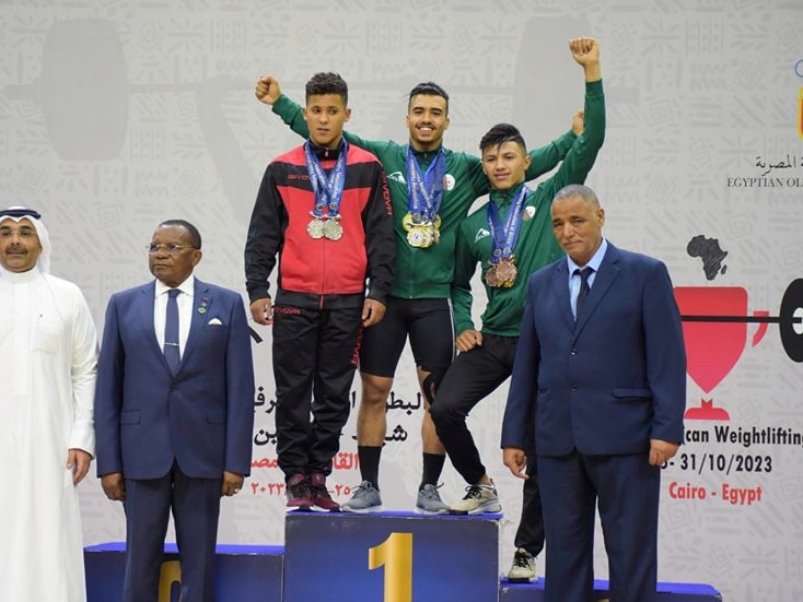 Les haltérophilies algériens brillent au Caire