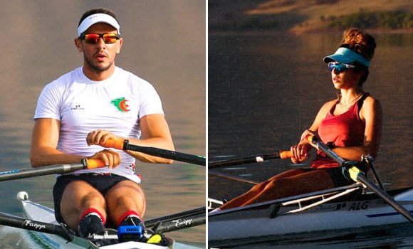 تأهل الجزائريان بن شادلي وبودينة إلى نصف النهائي بطولة إفريقيا للتجذيف