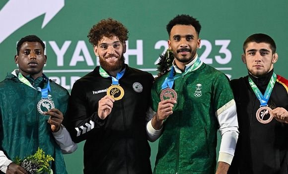 تتويج سيد عزارة بالذهب وبوجملين ودريدي بالفضة