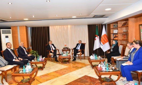 حشيشي يستقبل الرئيس المدير العام لشركة بوتاس التركية