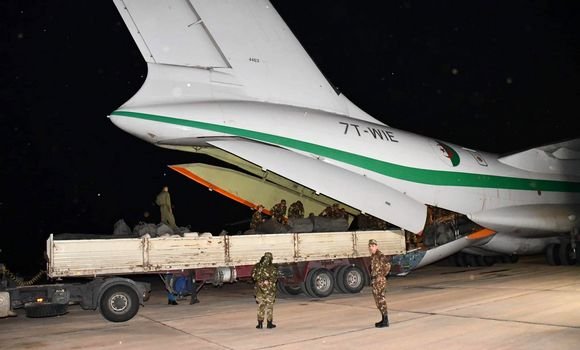 المساعدات الجزائرية للشعب الفلسطيني