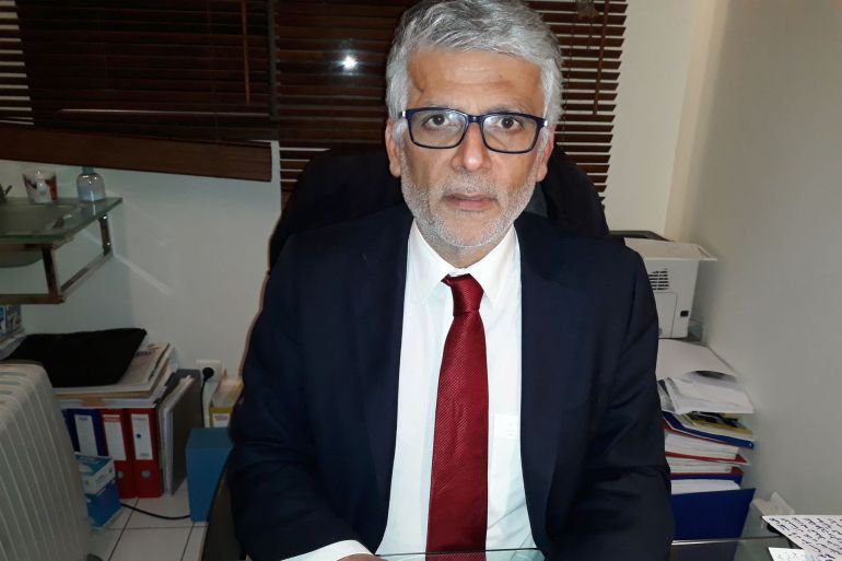 الخبير الحقوقي الفرنسي ورئيس منضمة عدالة وحقوق بلا حدود الدولية السيد "فرونسوا دوروش