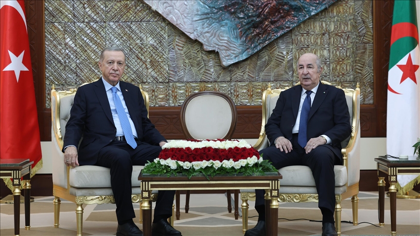 الرئيسان الجزائري والتركي