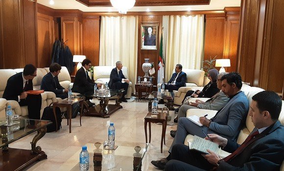 وزير الطاقة والمناجم محمد عرقاب