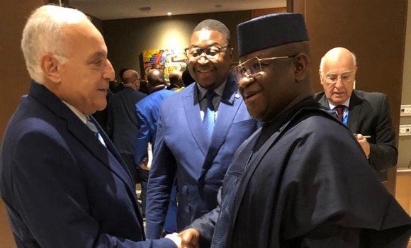 عطاف يستقبل من طرف رئيس جمهورية سيراليون بغينيا الاستوائية