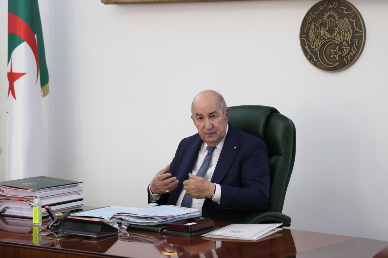 Abdelmadjid Tebboune, président de la République