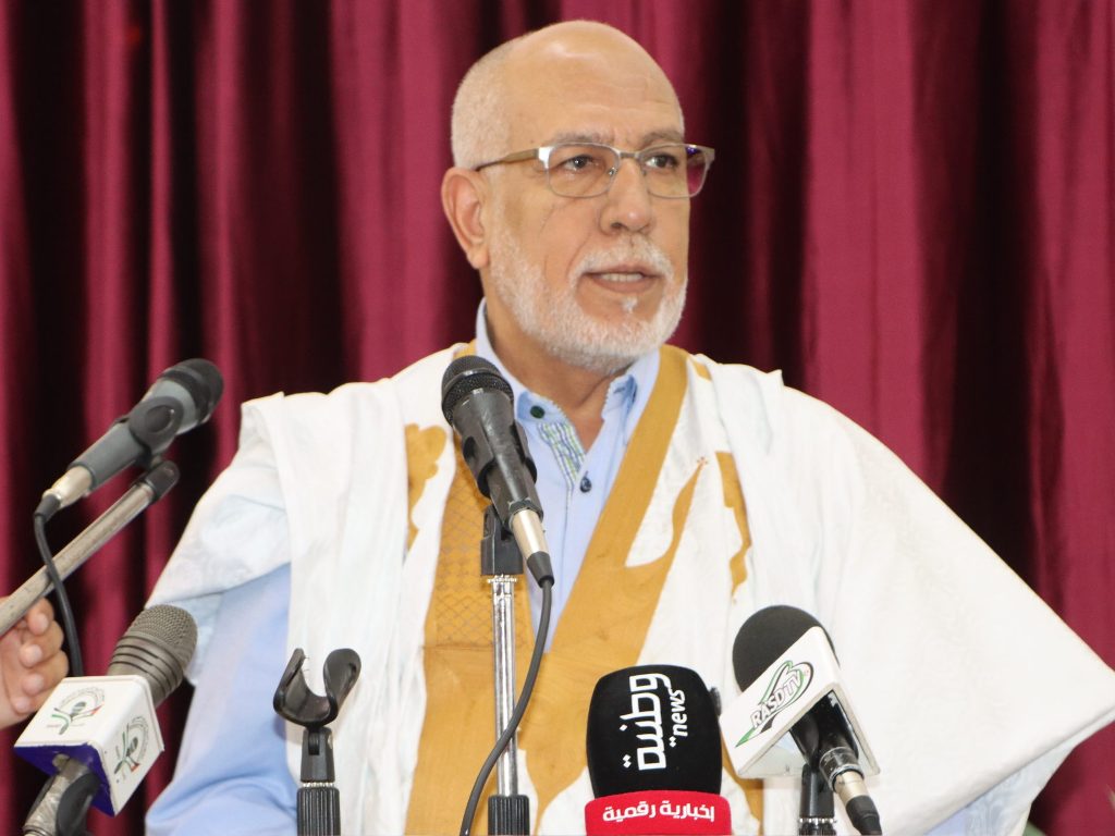 Hamma Salama, président du Conseil national sahraoui
