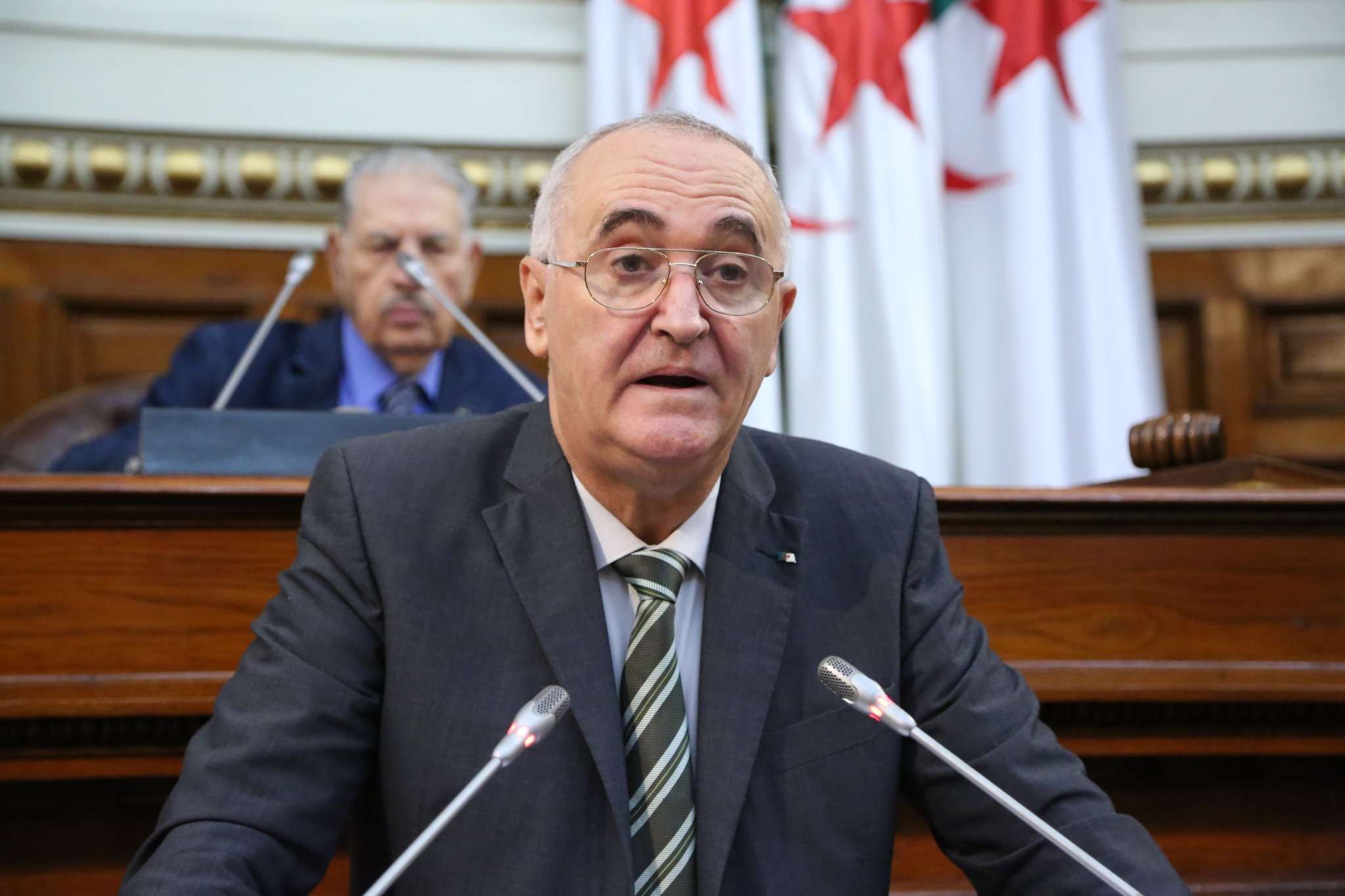 Laaziz Faïd, ministre des Finances