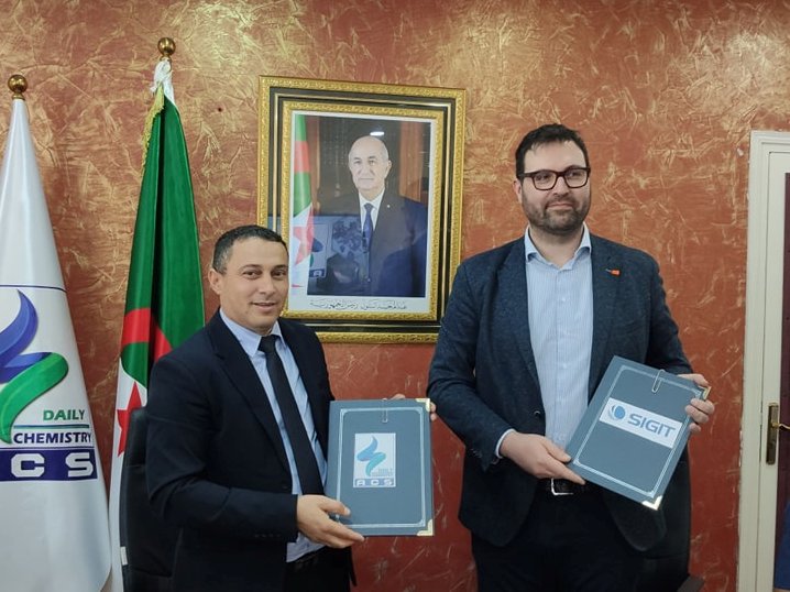 Signature d'un protocole d'accord le Holiding ACS et la compagnie internationale SIGIT