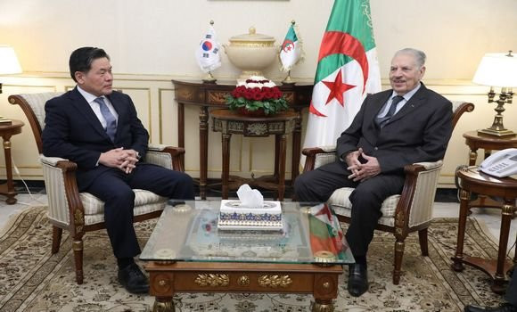 Le président du Conseil de la nation, M. Salah Goudjil,