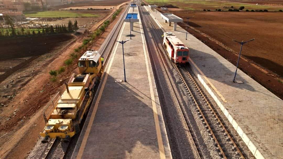 تسليم خط السكة الحديدية المزدوج وادي تليلات-تلمسان قبل نهاية أكتوبر القادم 