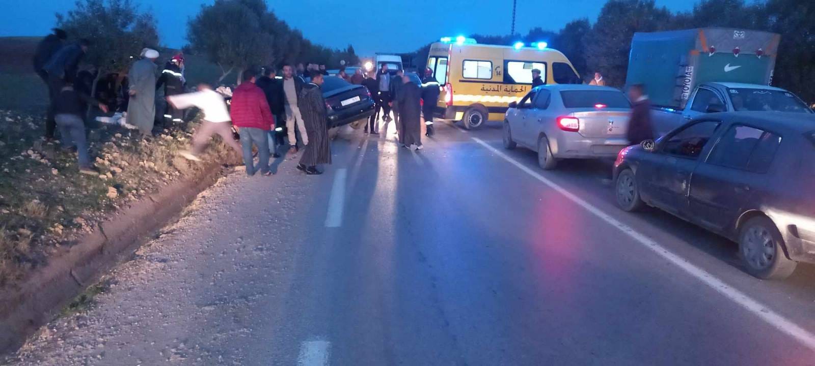 وفاة 8 أشخاص وإصابة 484 آخرين خلال ال48 ساعة الأخيرة