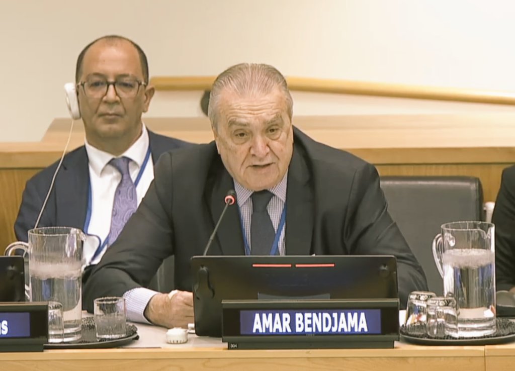 Amar Bendjama Palestine