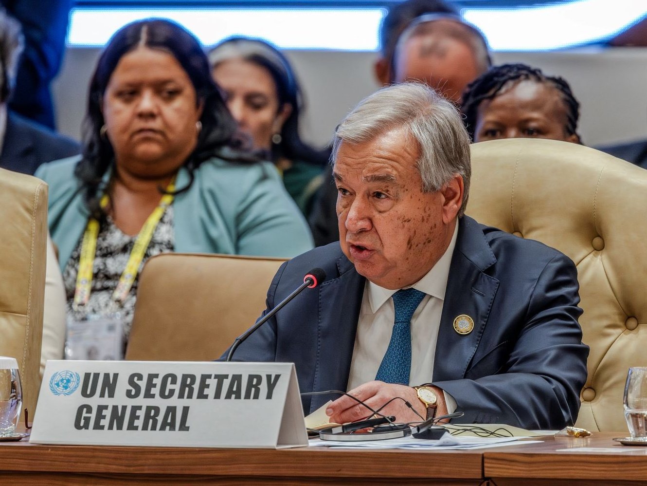 Antonio Guterres, secrétaire général de l'ONU