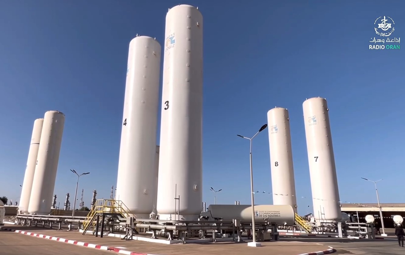 ارزيو وهران غاز