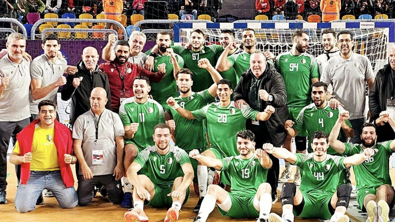 CAN 2024 de handball l'Algérie bat le Cap Vert et rejoint l'Egypte en