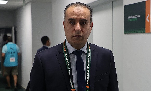 Le président de la Fédération algérienne de football Walid Sadi