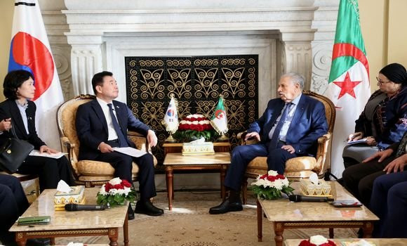 Le président du Conseil de la nation, M. Salah Goudjil