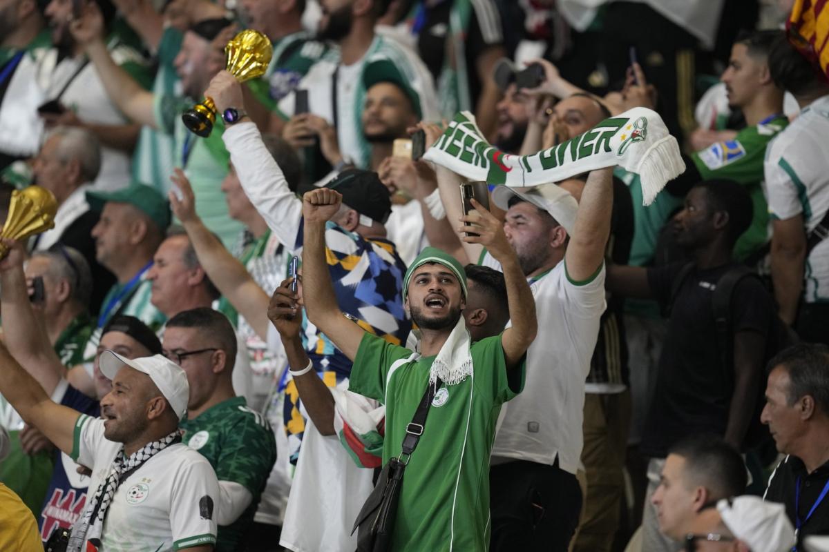 Supporters Algérie en Côte d'Ivoire