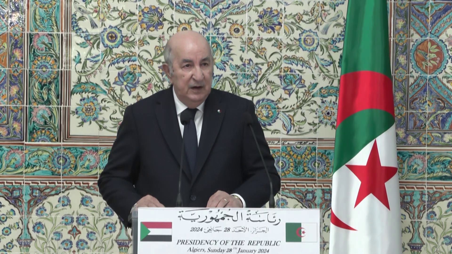 Tebboune-Al Borhane.28.01.2024