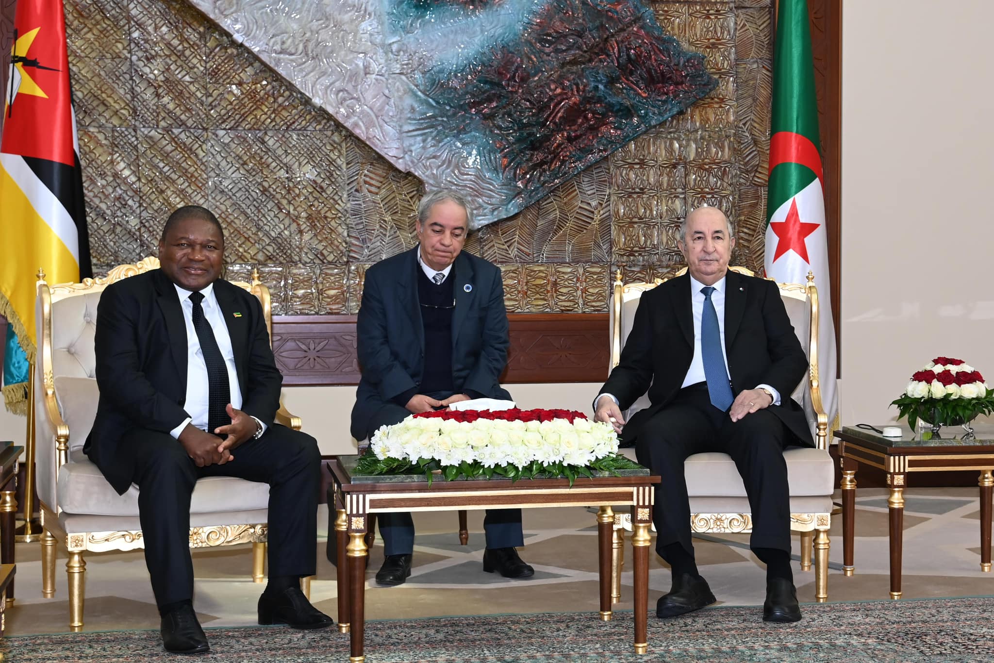 Présidence dz Algérie Mozambique