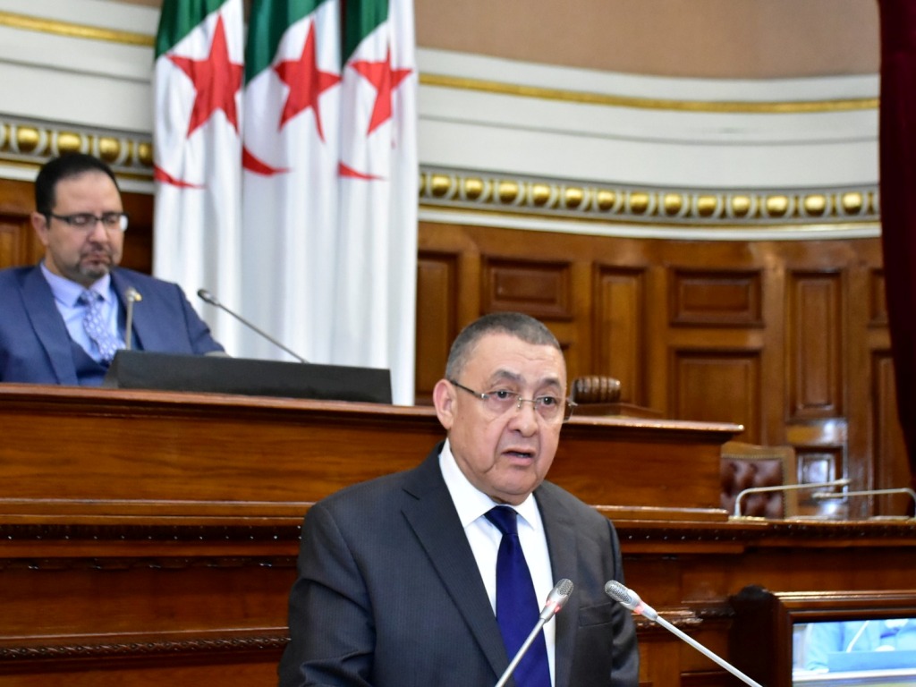 Brahim Merad, ministre de l'Intérieur, des collectivités locales et de l'aménagement du territoire